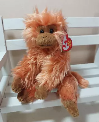 Ty Beanie Baby - CHARLIE The Monkey (8 Inch) New W/Tag Protector  • $15