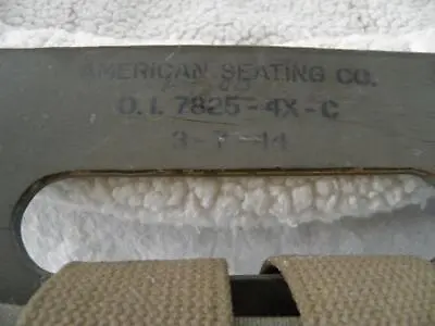 Us Army Ww2 Packboard 3/7/44 American Seating Co. Model No.o.l.7825-4x-c • $59.99