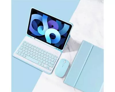 AnMengXinLing Case For IPad Mini 6th Gen Keyboard With Mouse Pencil Holder Mint • $75.30