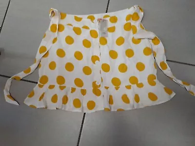 £2 • Buy Bnwt Ladies Yellow Polka Dot River Island Skirt Size 12 