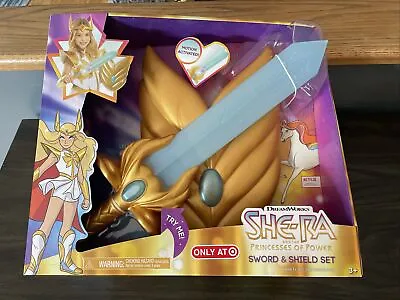 $80 • Buy SHE-RA PRINCESS OF POWER LIGHT SWORD & SHIELD SET TARGET Costume Cosplay Prop