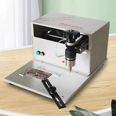 Table Electric Marking Machine Dot Peen Engraving For Metal Label Nameplate 110v • $475.95