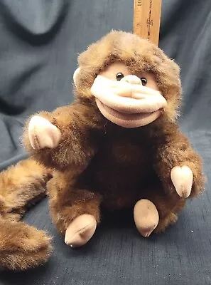 Folktails Folkmanis Full Body Long Tailed Monkey Plush Puppet 10  Tall • $12.99