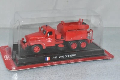 £3.35 • Buy Del Prado1940 Ccf Gmc Bricquebec Fire Engine 1:57 Die-cast Mip