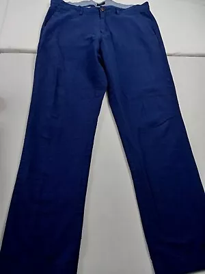 JCrew Pants Men Size 32x30 Urban Slim Fit Blue Color • $22