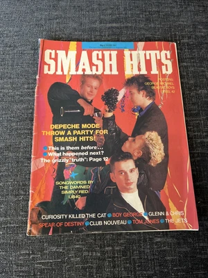 £12.99 • Buy Smash Hits Magazine 6 May 1987 George Michael Depeche Mode Level 42 Boy George