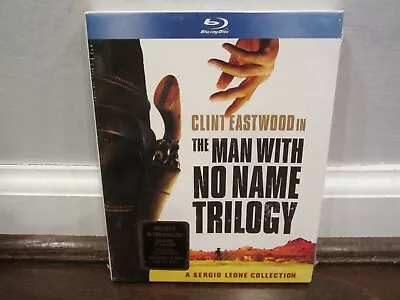 The Man With No Name Trilogy (Blu-ray 3-Disc Set)  Clint Eastwood   SEALED • $13.95