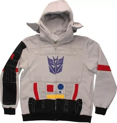 Transformers Megatron Costume Hoodie Gray Officially Licensed Small Large • $69.99