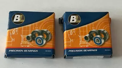 (2) Precision Bearings 6004 ZZ/C3 PRX Ball Deep Groove-Metric New • $9.99