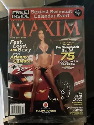 Maxim Arianny Celeste Magazine • $5.50