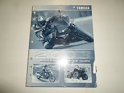£18.21 • Buy 2003 Yamaha Motorcycle ATV Technical Update Manual FACTORY OEM 03 BOOK DAMAGED 