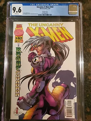 Uncanny X-Men #342 Variant Cover 9.6 CGC Graded White Pages 4250902007 • $40