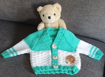 ***Hand Knitted Baby Cardigan*** • £5.50