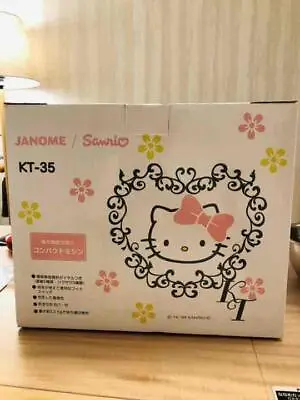 $117.99 • Buy JANOME Sanrio Hello Kitty Electric Sewing Machines Compact KT-35 From