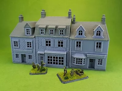 15mm Flames Of War Normandy Street House (3 Pack) Building For WW2 Wargaming • £45.50