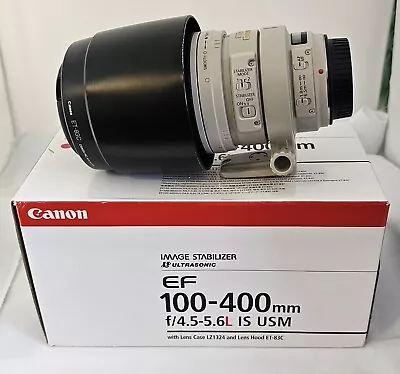 Canon EF 100-400mm F/4.5-5.6L IS USM Telephoto Zoom Lens - B12 (002) • £200