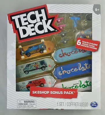 Tech Deck Chocolate Skateboards Sk8shop - 6 Skateboards - NEW - SPIN MASTER • $9