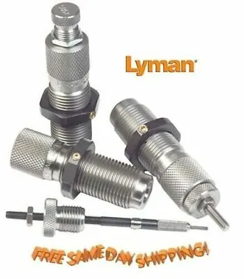 Lyman Deluxe 3-Die Set With Carbide Expander Button 223 Remington NEW! # 7680234 • $82.84