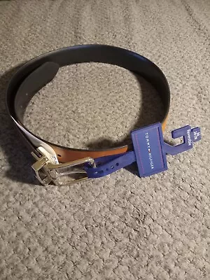 Tommy Hilfiger Brown Leather Belt Size Medium 26-28 • $18