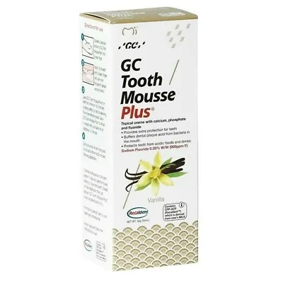 GC Tooth Mousse Plus Vanilla 40g • $31.76