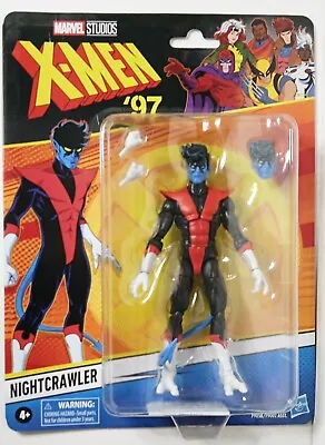 Marvel Legends Retro 6  Action Figure X-Men '97 Wave 2 Nightcrawler IN STOCK MOC • $37.99