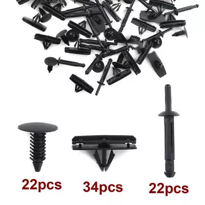 78x Car Full Fender Flare Hardware Clip Mounting Kit For Jeep Wrangler JK 07-18 • $23.38