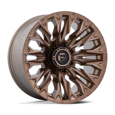 20 Inch Bronze Wheels Rims Fuel D805 Flame 20x10  8x6.5 Lug -18mm D80520008247 • $475