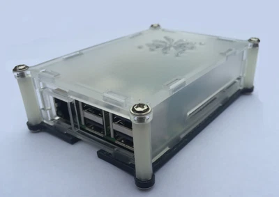 $7.90 • Buy Raspberry Pi 3 Transparent Acrylic Case With Pillar/Screw And Fans Open Hole