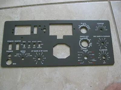 Yaesu FT-101 Original FRONT Panel In VERY NICE Shape • $35