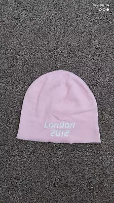 2012 Used Olympic Pink Beanie Hat • £4.99
