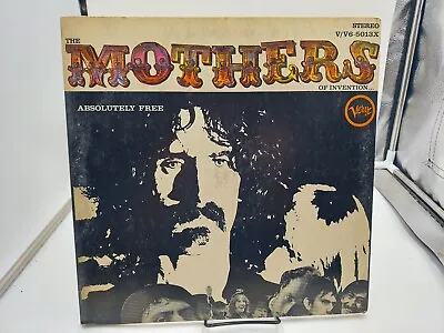 The Mothers Of Invention Absolutely Free LP Record Album 1967 Ultrasonic VG • $38.21