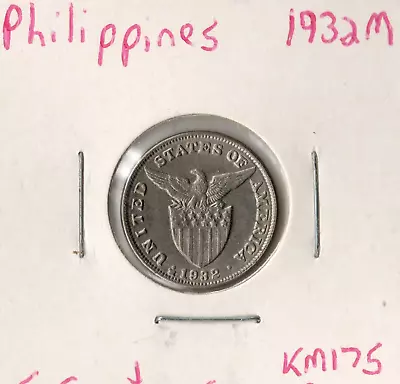 Coin Philippines (US Admin) 5 Centavos 1932 M KM175 • $12.29