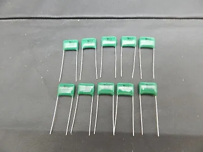 MYLAR 0.022uF 22nF 630V 630VDC RADIAL CAPACITOR - LOT OF 10 - USA FAST SHIPPING • $5.50