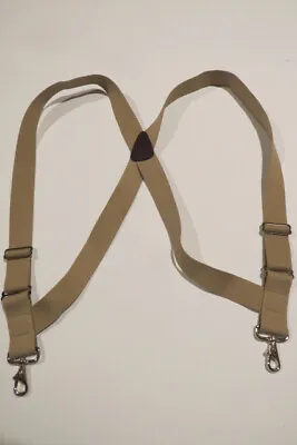 Men's Suspenders: Side Grip Stainless Steel Loop Snaps Clips U.S Manufactured • $19.63