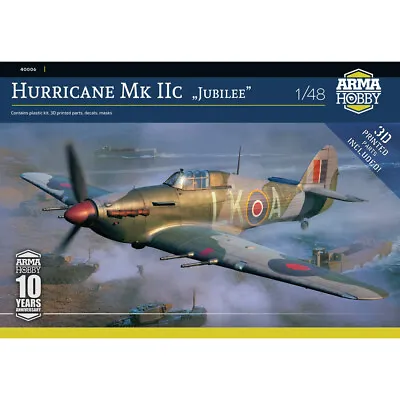 Arma Hobby 40006 Hawker Hurricane Mk.IIc Jubilee 1:48 Model Kit • £44.95