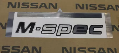 OEM Nissan Skyline GTR R34  M Spec  Rear Trunk Emblem 84896-AB020 • $80