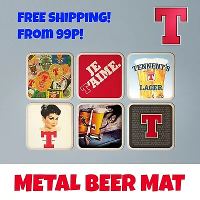 £3 • Buy TENNENTS Extra LAGER Inspired Scotland Scottish T Mug Coaster Bar Pub Beer Mat