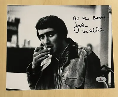 JOHN MCVIE HAND SIGNED 8x10 PHOTO AUTOGRAPHED FLEETWOOD MAC BASSIST RARE PSA COA • $127.49