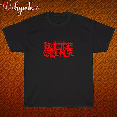 New Suicide Silence Mitch Lucker Logo Black/Navy/Grey/White T-Shirt Size S-5XL • $20