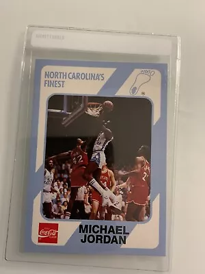 1989 Collegiate Collection Coca-Cola North Carolina's Finest Michael Jordan #13 • $5