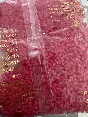 250grams Japanese Glass Seed Beads Matsuno 8/0-#210 Pink Frosted Matte Bulk • $24.55