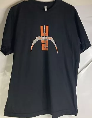 Men’s XL Black & Orange American Apparel “U2: 360Degree Tour” Cotton T-Shirt • $24.99