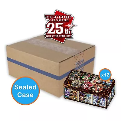 ✨ Yu-Gi-Oh! 25th Anniversary Tin Dueling Heroes - Sealed Case (12 Tins) ✨ • £209.99