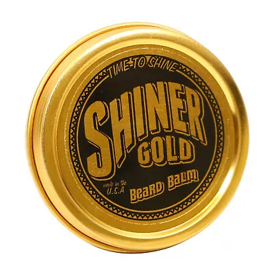 SHINER GOLD Medium Shine Beard Balm 1.5oz NEW • $15.99