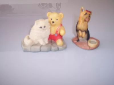Pair Aynsley Mastercraft Hand Painted Animals • £10