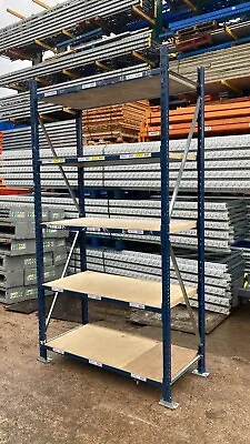 Mecalux Longspan Racking With Boards £75 Per Bay Plus Vat • £90