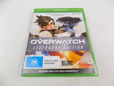 Mint Disc Xbox One Overwatch Legendary Edition Free Postage • $19.74