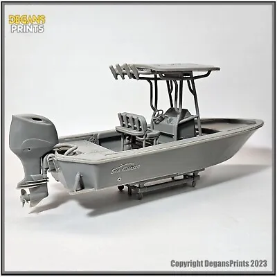 SeaChaser 23LX Center Console Boat Model Kit 1-24 Scale Display Fishing Boat. • $129.99