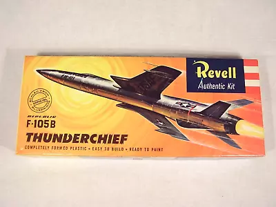 1957 Revell Model Kit H-285:89  Republic F-105 B Thunderchief  (Complete) • $39