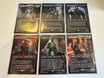 Ravnica Clue Edition Borderless Legends - Full Set Of 6 - MtG • $15.88